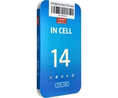 LCD ekranas iPhone 14 su skaitmeniniu keitikliu, juodas (ZY-LTPS), perkeliamas IC