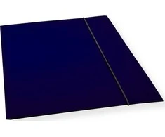 Office Products A4 formato aplankas su gumine juostele, tamsiai mėlynas lakas, 300g/m² (10 vnt.)