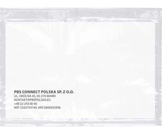 Office Products Biuro gaminiai BIURO PRODUKTAI kurjerio vokas/klijai, C5, 500vnt, skaidrus