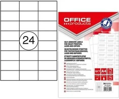 Office Products Etiketės Office Products A4 70x35mm baltos (100)