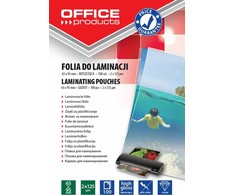 Office Products Laminavimo vokeliai, folija 65x95mm 2x125mic 100vnt