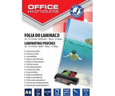 Office Products Laminavimo vokeliai, folija A6 2x100mic 100vnt