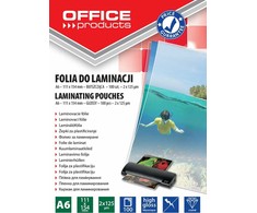 Office Products Laminavimo vokeliai, folija A6 2x125mic 100vnt