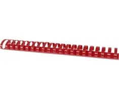 Office Products Biuro gaminiai BIRO PRODUKTAI įrišimo stuburai, A4, 45mm (440 lapų), 50 vnt., raudona
