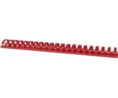 Office Products Biuro gaminiai BIRO PRODUKTAI įrišimo stuburai, A4, 32mm (300 lapų), 50 vnt., raudona