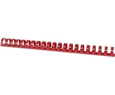 Office Products Biuro gaminiai BIRO PRODUKTAI įrišimo stuburai, A4, 22mm (210 lapų), 50 vnt., raudona