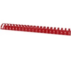 Office Products Biuro gaminiai BIRO PRODUKTAI įrišimo stuburai, A4, 38mm (350 lapų), 50 vnt., raudona