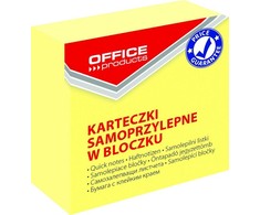 Office Products Lip.lapeliai 50x50/ 400 OFFp, pasteliniai geltoni