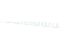 Office Products Įrišimo spiralė 19mm 100vnt balta