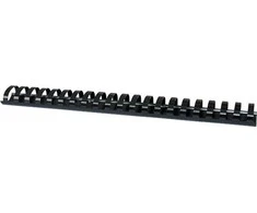 Office Products Biuro prekės BIRO PRODUKTAI įrišimo šukos, A4, 32mm (300 lapų), 50 vnt., juodos