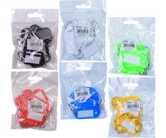 Office Products Raktų pakabukai 10vnt geltoni