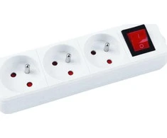 Power Juosta Office Products viršįtampis 6 lizdai 3 m, balta (13116341-14)