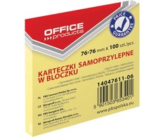 Office Products Lip.lapeliai 76x76/ 100 gels OFFICE produc