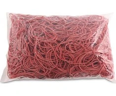 Q-Connect Gumytės 1kg 60mm raudonos