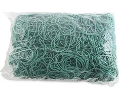 Q-Connect Gumytės 1kg 50mm žalios