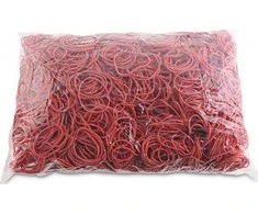 Q-Connect Gumytės 1kg 40mm raudonos