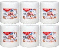 Office Products Rankšluosčių ritinėlis 100 m 2 w celiuliozės baltos spalvos (6)