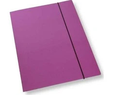 Office Products Aplankas A4 su gumine juostele, violetinis lakas, 350 g/m² (10 vnt.)