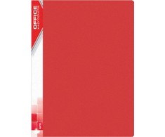 Office Products Aplankas su 20 įmaučių A4 raudonas