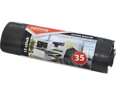 Office Products Šiukšlių maišai su rankenomis 35l, 15vnt.