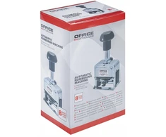 „OfficeProducts“ automatinis numeravimo prietaisas OFFICE PRODUCTS, 8 skaitmenys, skaičių aukštis 4,5 mm, sidabrinis (18502811-19)