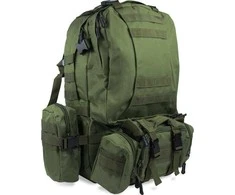 Offlander OFFLANDER Kuprinė Turistinis SURVIVAL COMBO 38L Žalias