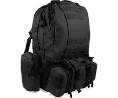 Offlander OFFLANDER Kuprinė Turistinis SURVIVAL COMBO 38L JUODA