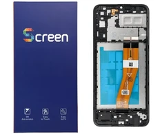 OG Originalus LCD ekranas, skirtas SAMSUNG A04E A042 F/M OEM su rėmeliu