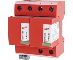 951205 Viršįtampių iškroviklis tipas T1+T2 50kA 25kA 4P 100kV DEHNventil M TN 255 FM 951205