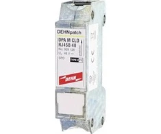 929126 Viršįtampio ribotuvas, 2 tipo DEHN pleistras, su 2 RJ45 lizdais 929126