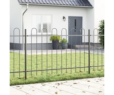 Sodo tvora BOXTEL 7 vnt. 11,9 x 1 m Miltelinis plienas Pilka