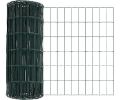 Tvora su stulpais Žalia 0.4 x 10 m Plienas 3350817
