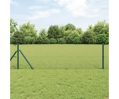 Heksagonalinė tvoros tvirtinimo sistema 100 x 0,4 m Žalia