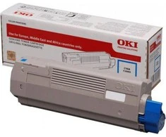 Toneris OKI 46508715 žydrai originalus (46508715)