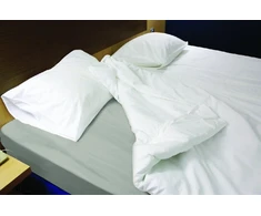 Okko FITTED SHEET POLYCOTTON 160X200+25 Pilkas