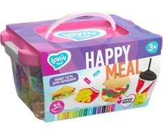 Okto Kūrybinis rinkinys Modeliavimo dėlionė "Happy meal"