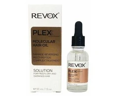 „Revox B77 Plex“ molekulinių peptidų plaukų aliejaus procedūra atkuriamiesiems plaukams, 30 ml