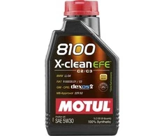 Alyva MOTUL 8100 X-clean efe 5W30 1ltr (109470)