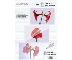 Olympia Olympia laminavimo plėvelės DIN A2, 25 vnt. 250 Mic