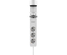 Olympia Olympia Tischkanten-Steckdosenleiste IOIO SL 3000, baltas
