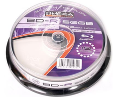 Omega BD-R 50 GB 6x 10 vnt (41031)
