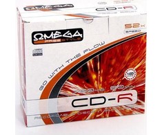 Omega CD-R 700 MB 52x 10 vnt. (56104)