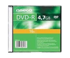 Omega DVD- R 4.7 GB 16x 10 vienetų (56818)