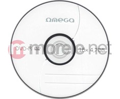 Omega DVD + R 4,7 GB 16x25 vienetai (56820)