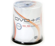 Omega DVD + R DL 8,5 GB 8x100 vienetų (40871)