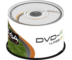 Omega DVD + R 4.7 GB 16x 50 vienetų (56465)