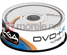 Omega DVD + R 4.7 GB 16x 50 vienetų (40259)
