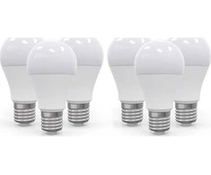 Omega LED lempa E27 10W 2800K 6vnt (45704)