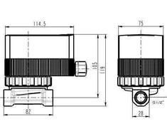 Omnigena cirkuliacinis siurblys OMI 15-14 OMNIGENA