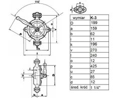 Omnigena Rankinis siurblys KN-3 33L / min (OM- POM KN-3)